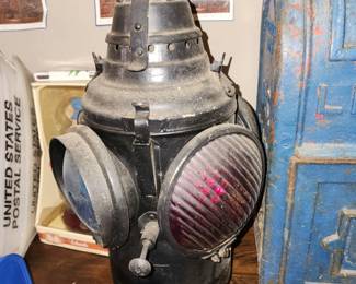 Antique Railroad Light - We have 2