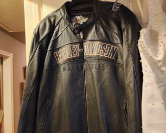Harley Davidson Leather Jacket - XXL