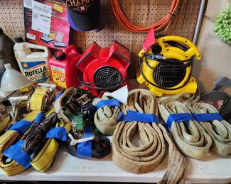 Tie Down Straps - Blowers - Oil