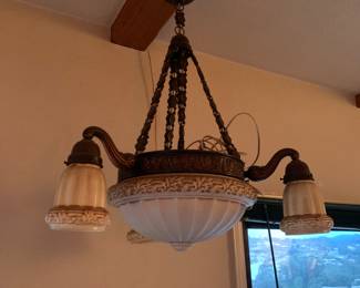 Antique Parlor light