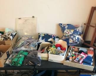 sewing & quilting materials