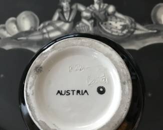 Marks on Austrian demitasse set