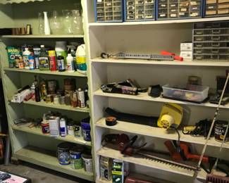 shelving misc. hedge trimmers