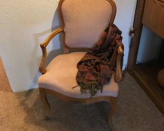 french style arm chair