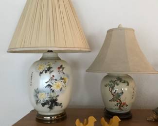 asian style lamps