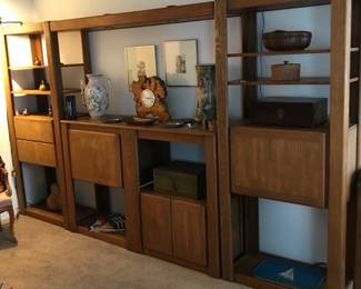 1970’s modern wall unit 