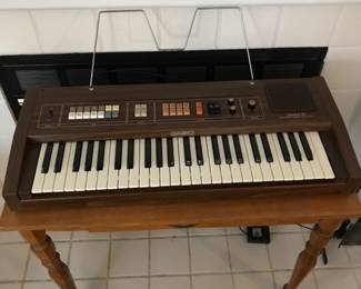 Casiotone synthesizer model # 301 second year