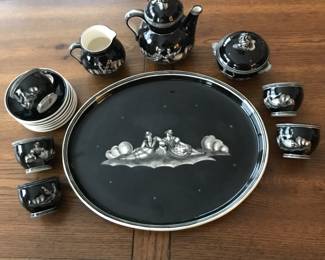 demitasse set Austrian 