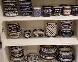 Polish Pottery bowls