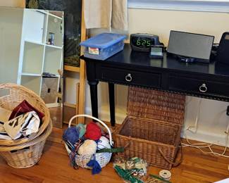 Table, clocks, iPod players