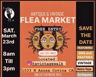 Come find some more vintage treasures
March 23rd!