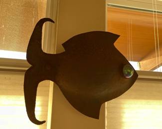 Metal Wall sculpture fish