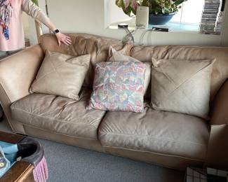 Leather Sofa - Needs Reconditioning