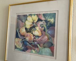 Watercolor painting by Lola Surin