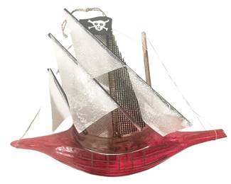 Radko Pirate Ship Ornament