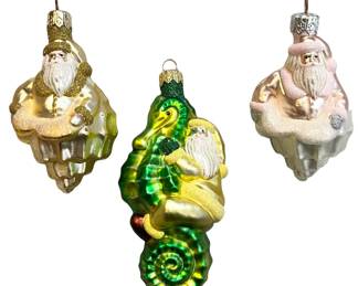 3 Patricia Breen Ornaments