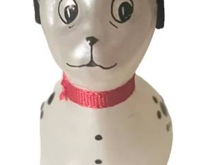 Radko Spotted Dog Ornament