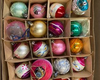Vtg. Christmas ornaments 