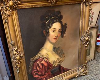 Antique oil painting 
