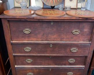 4 drawer antique dresser
