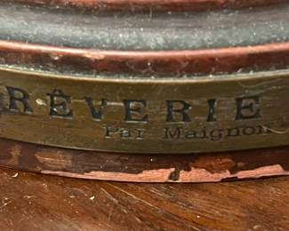 Reverie by Maignon sculpture 