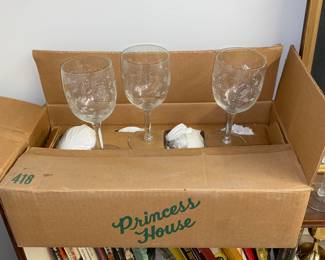 Princess House stemware