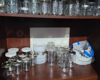 JARS FOR CANNING, ETC