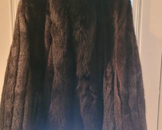 FUR COAT IN GREAT CONDITION