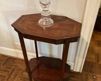 Small antique table 19" x 12.5" x 27": Asking $150.