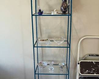 various Lalique and steuben bowls, jewelry holders, asian bowls and antique perfume pieces. $20-150.