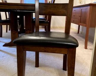 Chairs measure 40" x 19" x 18"