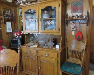 Matching china hutch