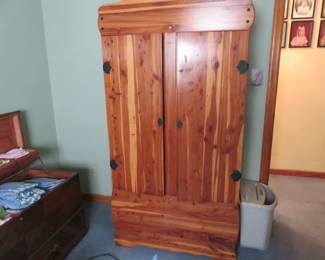 Cedar armoire