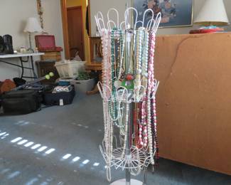 Loads of costume jewelry - only a portion showing