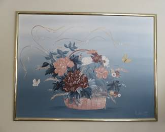 Beautiful original painting to match sofa and love seat