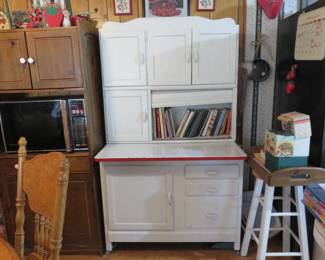 Antique Hoosier cabinet