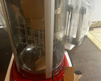 Brand new open box chef red rotisserie chicken