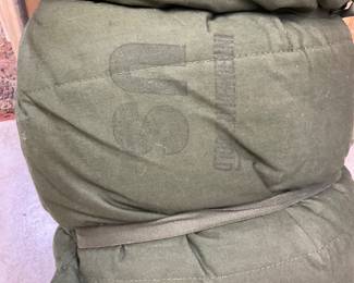 U.S. Military Sleeping Bag from the Gulf War.