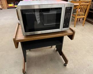 New, unused 1.6 cu ft Kitchen Aid microwave Model #KCMS1655 from McNeill’s Appliances inventory