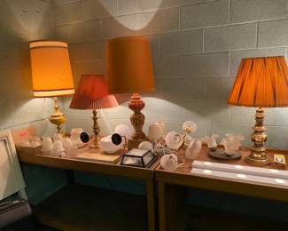 Lamps and other decorative items