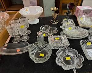 Crystal and other glassware