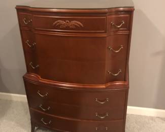Six drawer- Highboy, Maghoney Dresser.