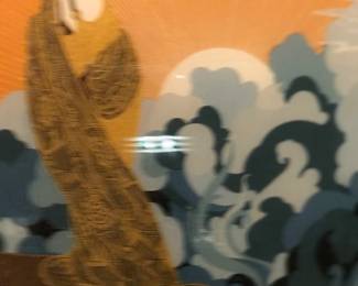 Erte Framed Print: Wings of Victory