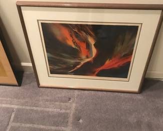 Another signed and numbered Leonardo Nierman.