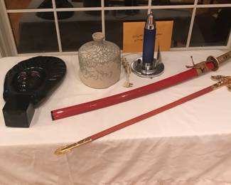 Pottery and Decorative Swords