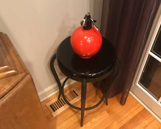 Pair of Black Stools.