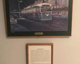 Marboro Theatre / Chicago 1927 : Yesterday's Memories Signed Jim Annis and numbered Print -edition