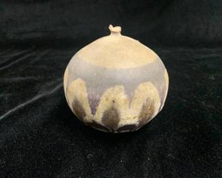 Item #61 Mid-C ceramic 4" seed pot, $20