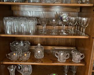 Lots of stemware