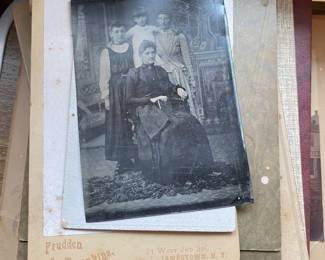 Tintypes and cabinet cards